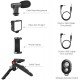 Camera Video Recording Vlogging Kit for Video Making, Mic, Mini Tripod Stand, LED Light & Phone Holder Clip for Making Videos Podcasting Camera Video Recording Vlogging Kit for Video Making, Mic, Mini Tripod Stand, LED Light & Phone Holder Clip for Making Videos Podcasting